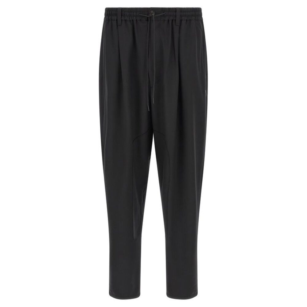 Y-3 Black Polyester Casual Men's Pants